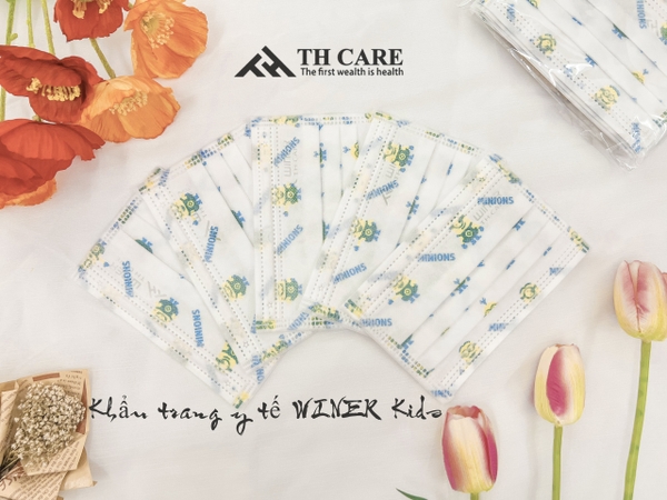 🍀🍀🍀KHẨU TRANG Y TẾ  WINER KIDS-PREMIUM (4 Lớp-Kháng Khuẩn) - CÓ HOẠ TIẾT🍀🍀🍀