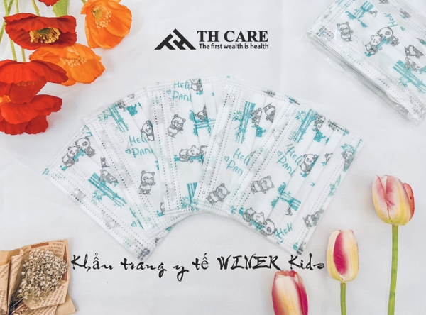 🍀🍀🍀KHẨU TRANG Y TẾ  WINER KIDS-PREMIUM (4 Lớp-Kháng Khuẩn) - CÓ HOẠ TIẾT🍀🍀🍀