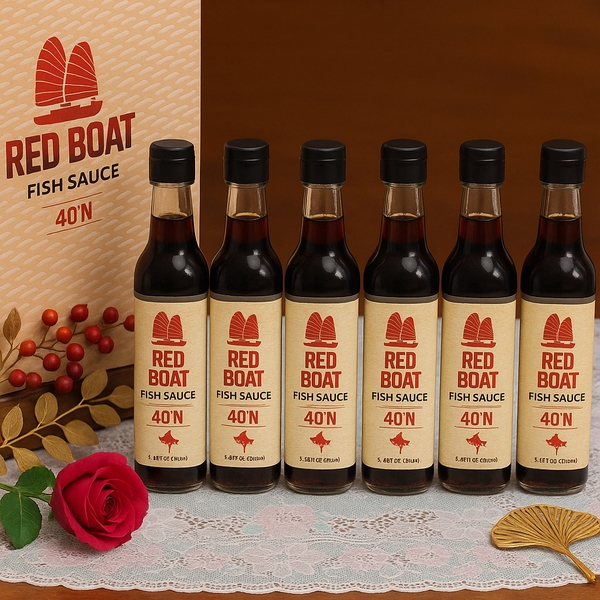 Combo 6 chai Nước mắm Red Boat 40N dung tích 250ml