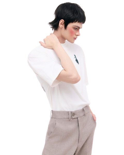 [ WHITE ] DRAGON FRUIT TEE