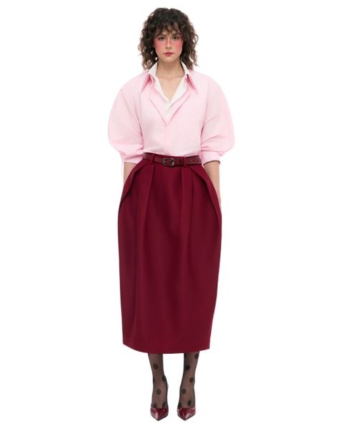 FLIRTY DOUBLE-LAYER SHIRT