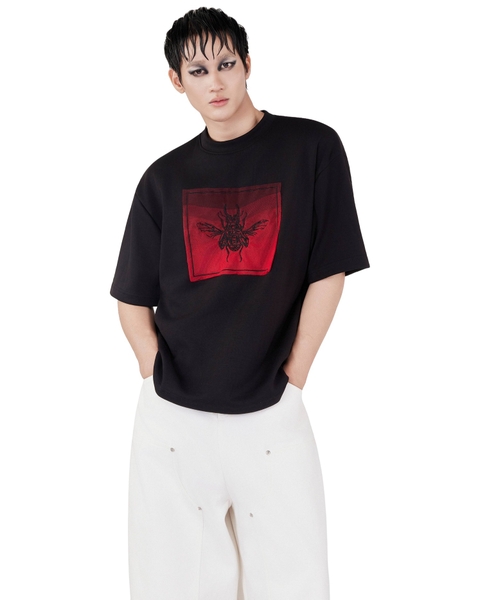 [ BLACK ] THE BEETLE OMBRE TEE