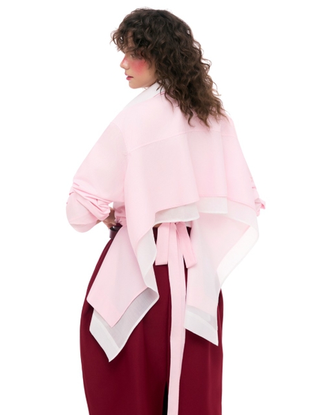 FLIRTY DOUBLE-LAYER SHIRT