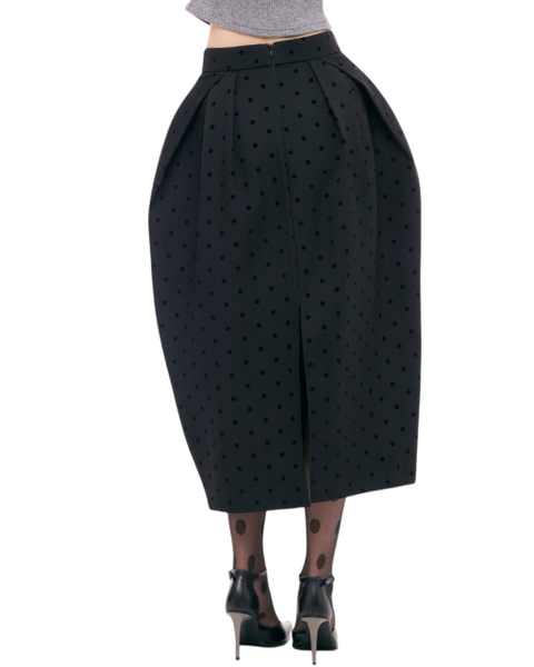 [ POLKA DOT ] BUD LAYER SKIRT