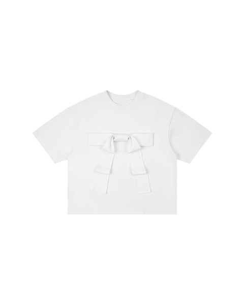 BOXY BOW TEE