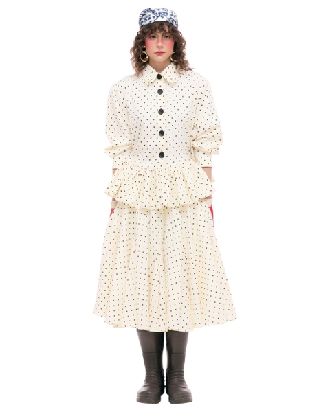 [ CREAM ] LADYBUG SHIRT