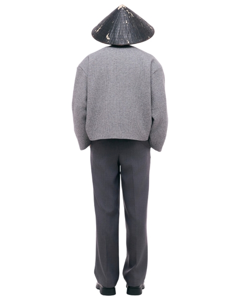 WAFFLE KIMONO BLAZER