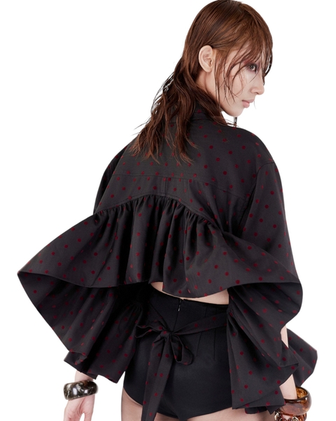 [ BLACK ] LADYBUG SHIRT