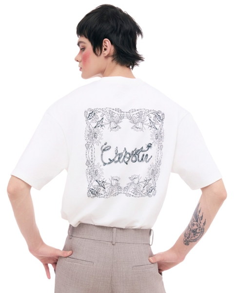 [ WHITE ] DRAGON FRUIT TEE