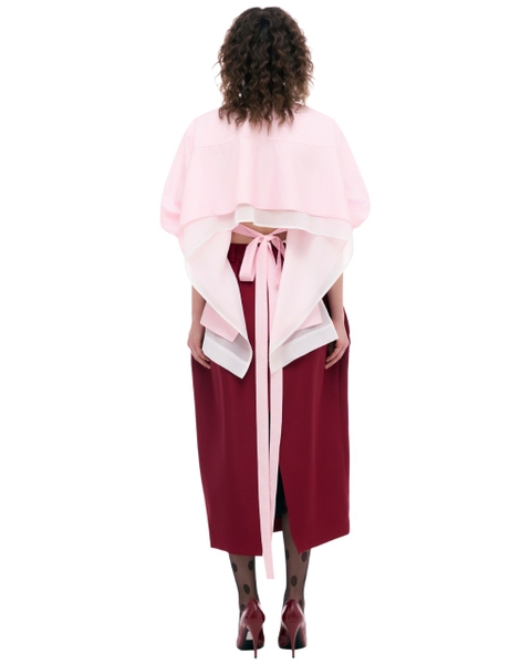 FLIRTY DOUBLE-LAYER SHIRT