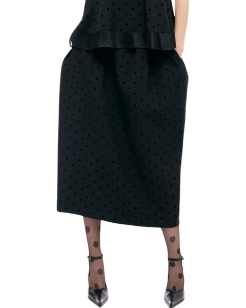 [ POLKA DOT ] BUD LAYER SKIRT