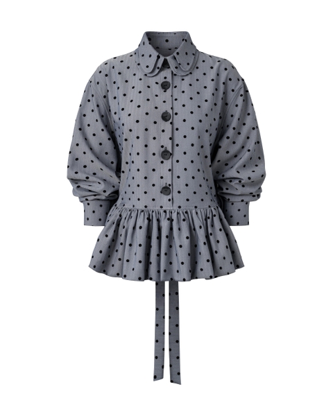 [ GREY ] LADYBUG SHIRT