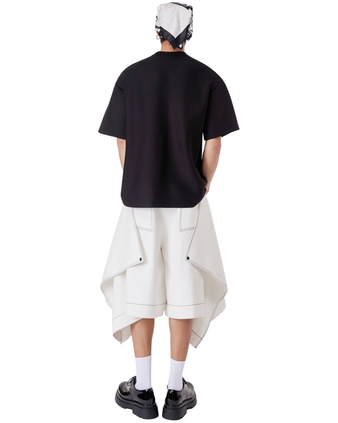 [ BLACK ] BEETLE BUTTON-UP TEE