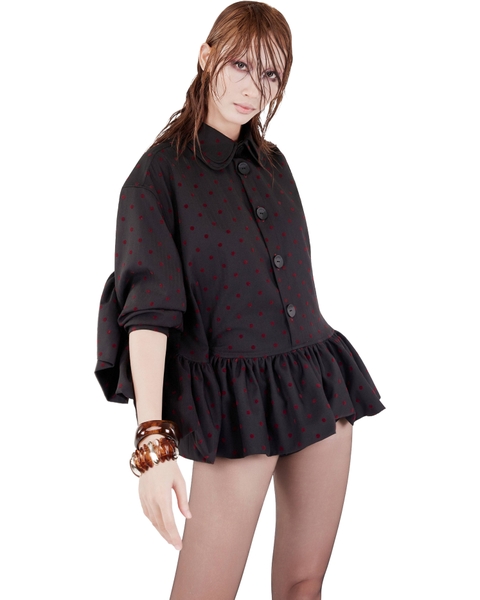 [ BLACK ] LADYBUG SHIRT