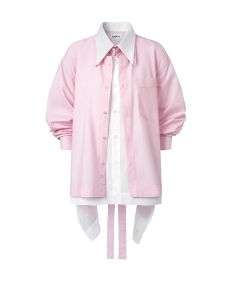 FLIRTY DOUBLE-LAYER SHIRT