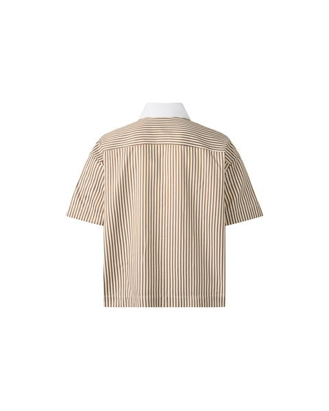 [ BROWN BEIGE ] "CÚC ĐEN" SHIRT