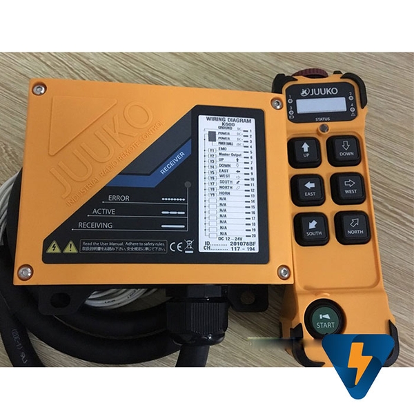 Bộ điều khiển từ xa Juuko-K600 12-24vdc