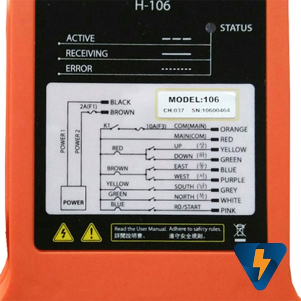 Bộ điều khiển cầu trục từ xa Henjel H106