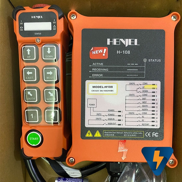 Bộ điều khiển cầu trục từ xa Henjel H108