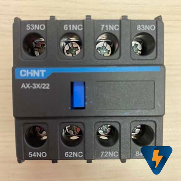 Tiếp điểm phụ Chint AX-3X/22 2NO+2NC