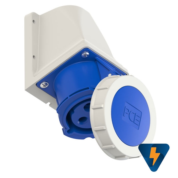 Phích cắm PCE 3P 32A F0232-6 | Ổ cắm PCE 3P 32A F1232-6 công nghiệp IP67