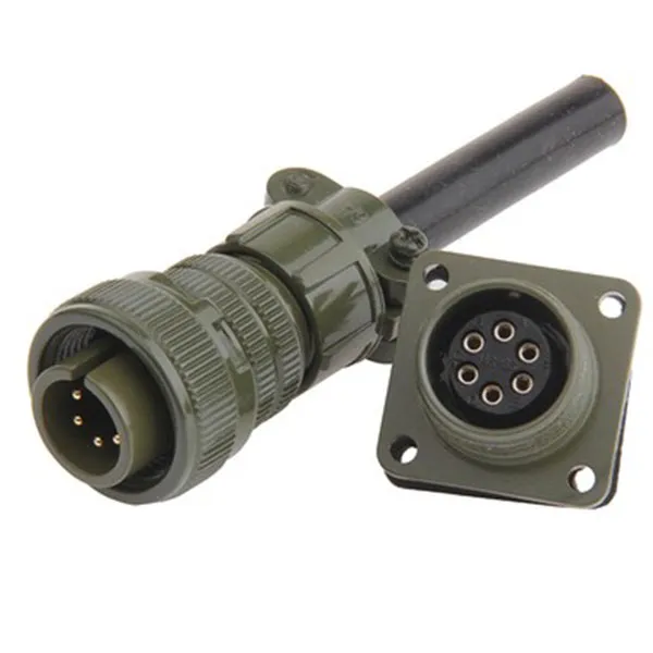 Giắc cắm (phích cắm) 6 chân 13A tròn