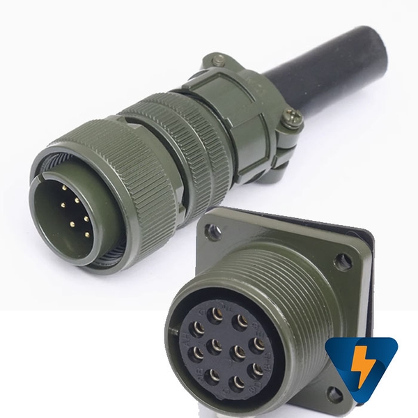 Giắc cắm (phích cắm) 8 chân 13A tròn
