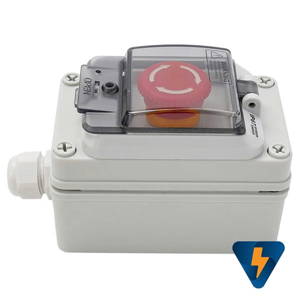 Hộp công tắc nút nhấn báo cháy ngắt điện chống nước