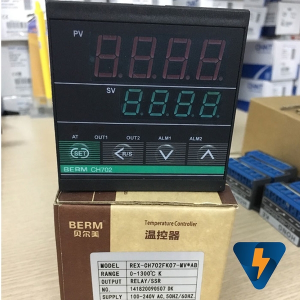 Bộ điều khiển nhiệt độ CH702 BERM Đồng hồ đo nhiệt độ CH702 BERM