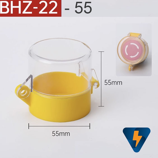Nắp chụp bảo vệ nút nhấn BHZ-22 55