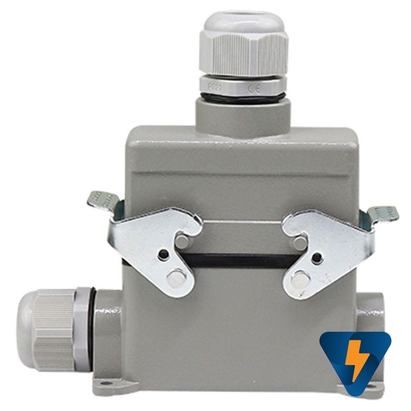 Đầu nối dây điện di động 10 16 24 32 48 chân vỏ bọc kim loại