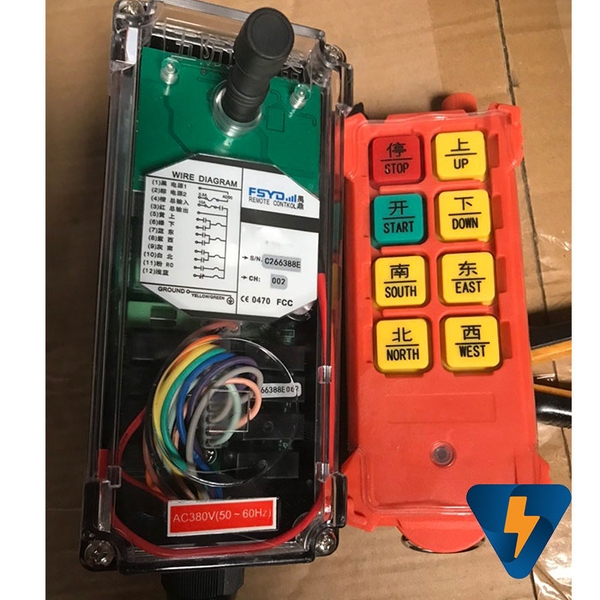 Bộ điều khiển cẩu trục từ xa chống nước, chống va đập FSYD
