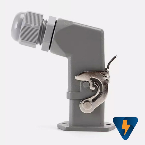 Đầu nối 5 chân, đầu nối 5 pin 4P + 1Pe kiểu góc vuông