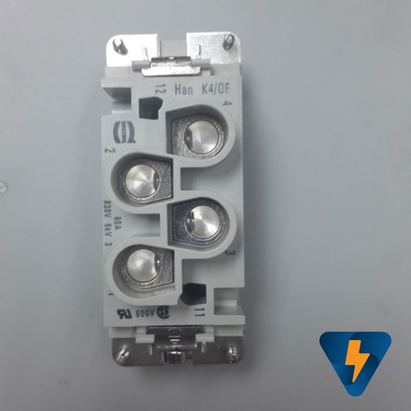 09 38 006 2611 Han K4/0M 09 38 006 2711 Han K4/0F 09 38 006 2601 Han K 4/2M 09 38 006 2701 Han K 4/2F