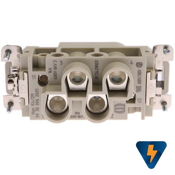 09 38 006 2611 Han K4/0M 09 38 006 2711 Han K4/0F 09 38 006 2601 Han K 4/2M 09 38 006 2701 Han K 4/2F