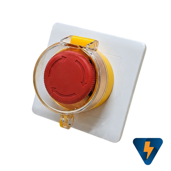 Emergency stop button gắn đế âm tường