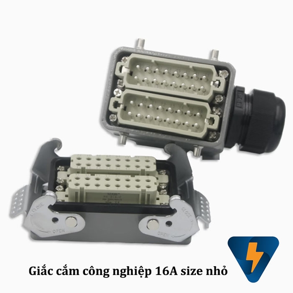Giắc cắm công nghiệp đầu nối dây 32 chân (pin) size nhỏ