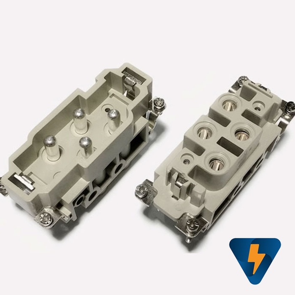 Giắc cắm (jack cắm) phích cắm công nghiệp HDC-HK4/0-004-F HDC-HK4/0-004-M