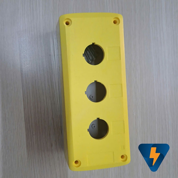 Hộp nhựa 3 lỗ  hộp nút nhấn 3 lỗ  box nhựa 3 lỗ GOB-3A-YW