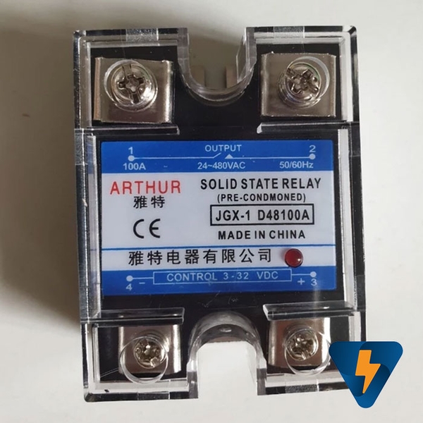 Rơ le bán dẫn SSR JGX-1 D4840A Arthur SOLID STATE RELAY JGX-1 D4840A