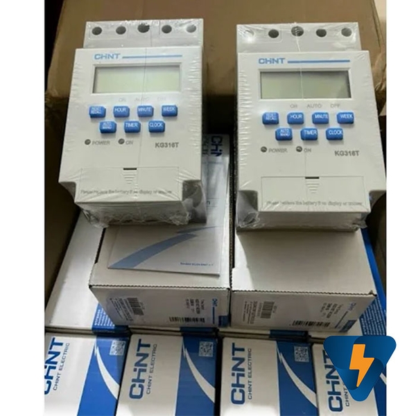 Bộ hẹn giờ 24h, công tắc hẹn giờ 24h, timer điện tử 24h Chint