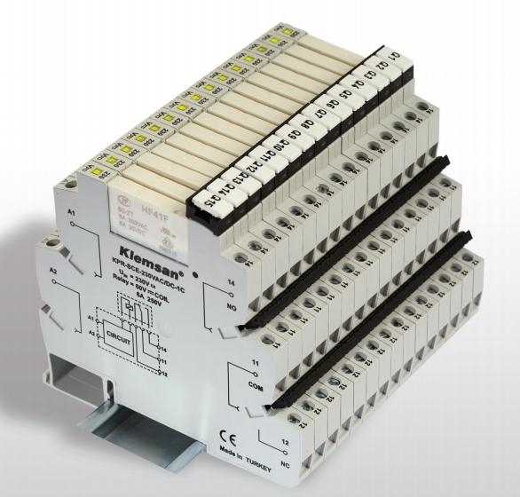 Rơ le (relay) tép 220VAC 220VDC dày 6mm