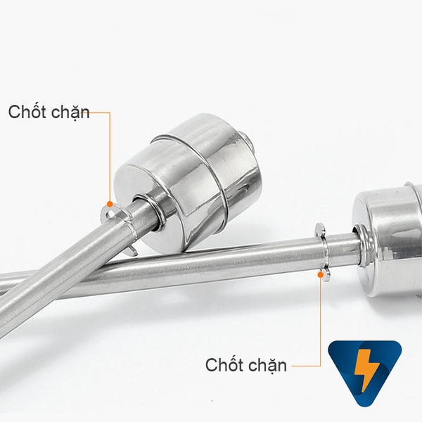 Phao điện từ 400mm, đơn , phao inox điện từ LMM5S-400