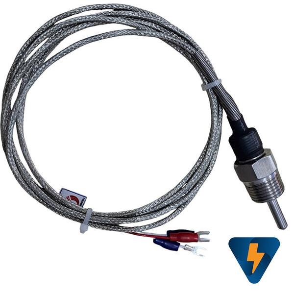 Cảm biến nhiệt độ PT100 Ren 21 đầu dò dài 20mm