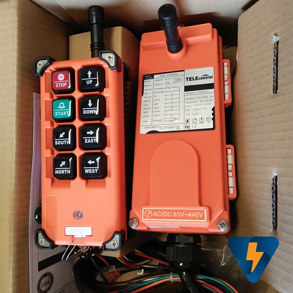 Bộ điều khiển cẩu trục từ xa Telecarance F21-E1 RX 220V