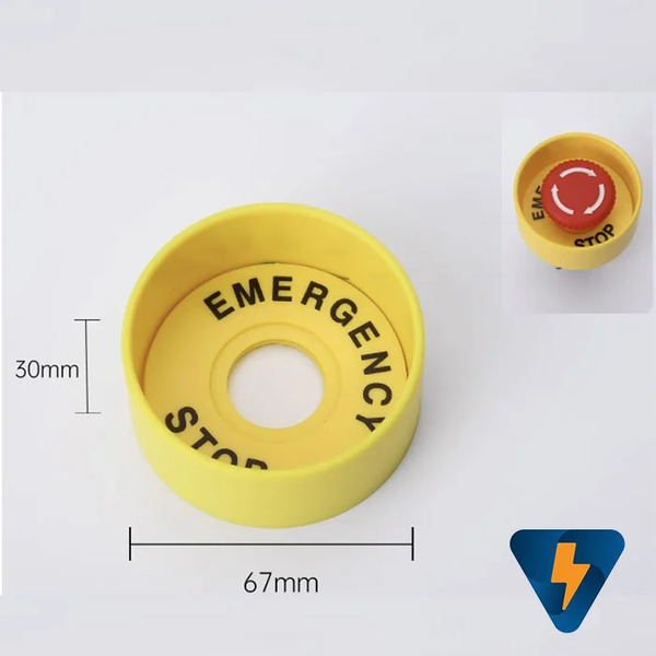 Nắp chụp nhựa bảo vệ nút nhấn, công tắc F22-18