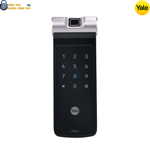 Lát cắt mặt bên thể hiện kết cấu ngàm chốt dọc của khóa thông minh Yale YDR41A
