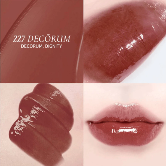 Son tint bóng Dinto Blur-Glowy Lip Tint 227 Decōrum - 3.5g