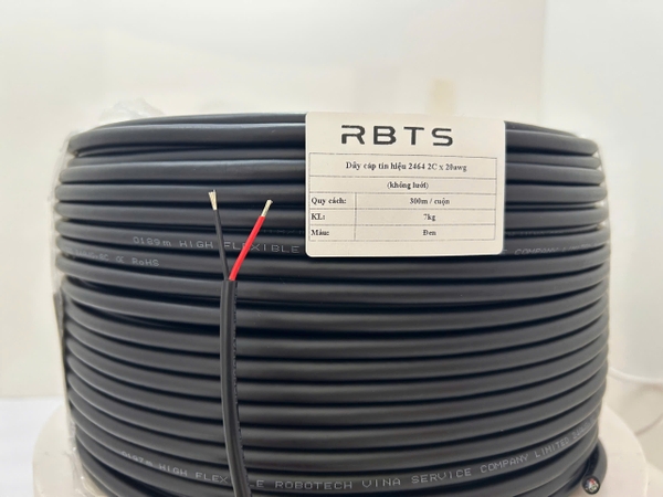 Dây cáp tín liệu 2464 2 lõi 18awg, 20awg, 22awg, 24awg, 26awg