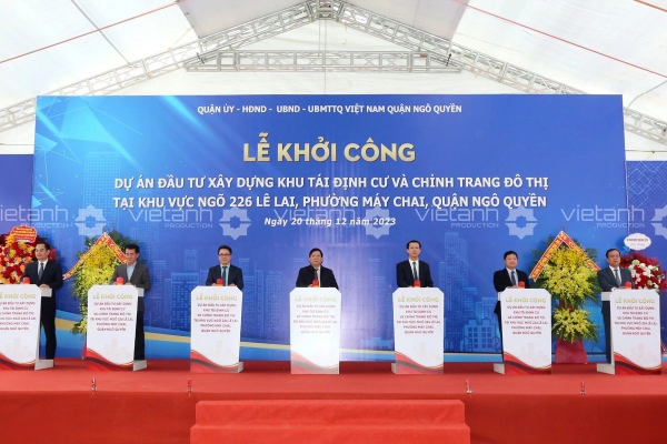 Dự Án Lễ Khởi Công Khu Tái Định Cư 226 Lê Lai Hải Phòng